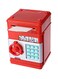 Generic Kids Mini Electronic Money Bank Coin Cash Saving Box, Red