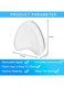 Generic Knee Pillows For Sleeping Back Pain Leg Pillow For Sleeping On The Side White Contour Memory Foam Cushion Knee Support Pillows, Pregnancy Pillow
