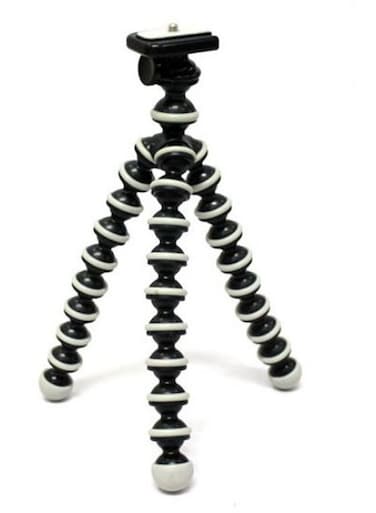 Generic Large Octopus Flexible Tripod Stand White/Black