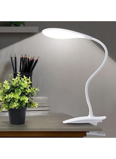 Generic LED Desk Lamp With Eye-Care Clamp Reading Lights With USB Port