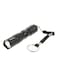 Generic LED Flashlight Torch With Keychain Black
