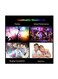 Generic LED Party Dj Lights With Remote Control Multicolour