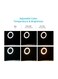 Generic LED Ring Light White/Black/Green