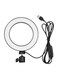 Generic LED Ring Light White/Black/Green