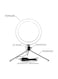 Generic LED Ring Light With Tripod Stand Black
