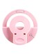 Generic LED Ring Selfie Light For Smartphone Pink/White
