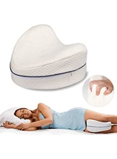 وسادة ساق عامة مصنوعة من إسفنج ميموري فوم ناعم، تساعد على تصحيح وضعية النوم وتخفيف آلام الظهر ومشاكل الوضعية.