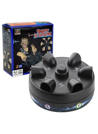 جهاز كشف الكذب العام، جهاز كشف الكذب بستة أصابع، جهاز صدمات كهربائية، لعبة روليت الصدمات الكهربائية، لعبة الصدمات الكهربائية، لعبة خادعة