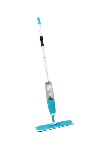 Generic Long Handle Mop With Spray Blue/White