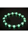 Generic Luminous Bracelet Obsidian Fluorite Couple Bestie Personalized Student Gift Bracelet With Gift Box Packaging