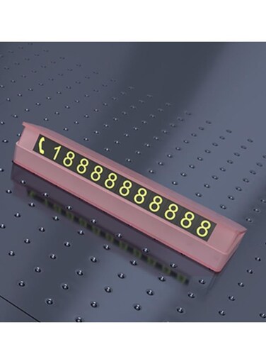 Generic Luminous Car Temporary Parking Card
