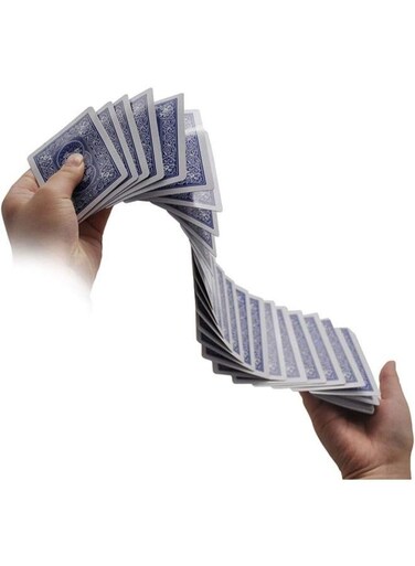 Generic Magic Tricks Magic Electric Deck Cards Waterfall Card Magic Props Special Deck