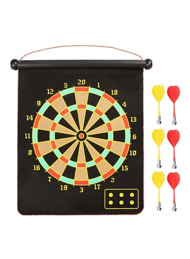 Generic Magnetic Dart Board With Darts