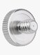 Generic Male To Male Camera Screw Adapter Silver