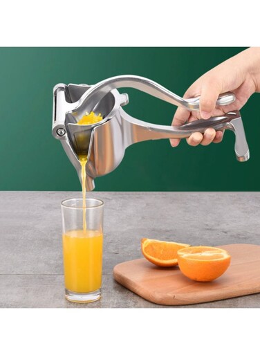 Generic Manual Juicers Aluminum Hand Juicer, Instant Vegetable &amp; Fruit Mixer Orange, Watermelon, Lemon Squeezer Hand Press Juice Machine For Home