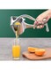 Generic Manual Juicers Aluminum Hand Juicer, Instant Vegetable &amp; Fruit Mixer Orange, Watermelon, Lemon Squeezer Hand Press Juice Machine For Home