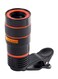 Generic Marco Lens Focus Telescope With Clip Black/Red