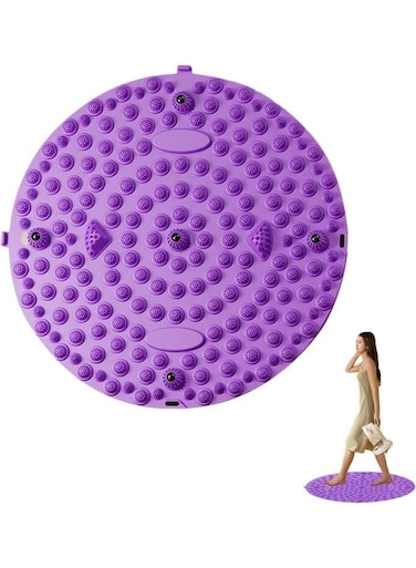 Generic Massage Mat Acupressure Foot Mat Reflexology Walking Plate Magnetic Therapy Acupressure Disc Pressure Point Pads Board