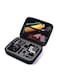 Generic Medium Travel Storage Carry Hard Bag Case For Gopro Hero 7/6/5/4/3Plus/3 Camera Black