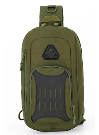 Generic Men's New High-End Crossbody Shoulder Bag Outdoor Tactical Multi-Function Travel Sports Lure Bag