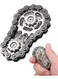 Generic Metal Fidgeting Sensory Bike Chain Gears Cube, Novelty Stress Relief Hand Finger Spinner