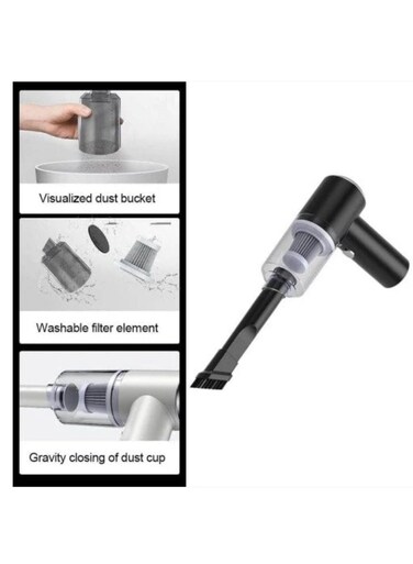 Generic Mini Handheld Vacuum Cleaner Suction And Blowing All-In-One Household Portable Wireless Charging High-Power Vacuum