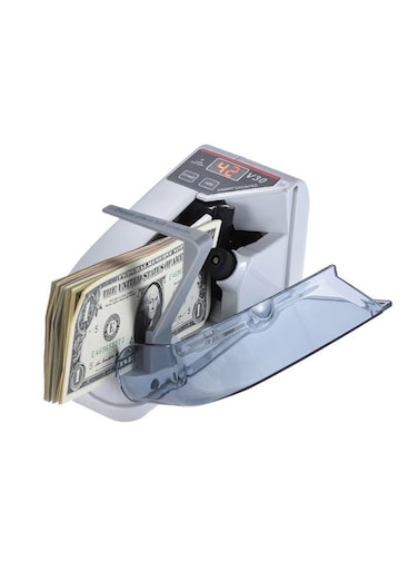 Generic Mini Handy Bill Cash Counting Machine Silver