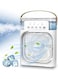 Generic Mini Humidifier Misting Fan, 1/2/3 H Timer With 3 Speeds 60&deg; Adjustment For Office Home Room Dorm Outdoor