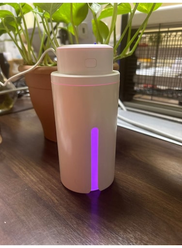 Generic Mini Humidifier With Changing Light Color For Home And Office Use