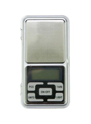 Generic Mini Portable Jewellery Weighing Scale Silver/Black