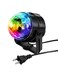 Generic Mini RGB LED Magic Disco Ball Light Black 8.3X9Cm