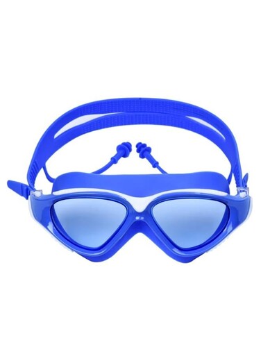 Generic Mirror Swimming Goggles Anti-Fog HD Swim Glasses 100% UV Protection W/ Ear Plug