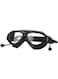 Generic Mirror Swimming Goggles Anti-Fog HD Swim Glasses 100% UV Protection W/ Ear Plug