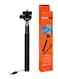 Generic Monopod Extendable Handheld Selfie Stick With Bluetooth Wireless Remote Shutter Black
