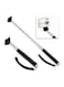 Generic Monopod Selfie Stick With Bluetooth Remote Shutter Black
