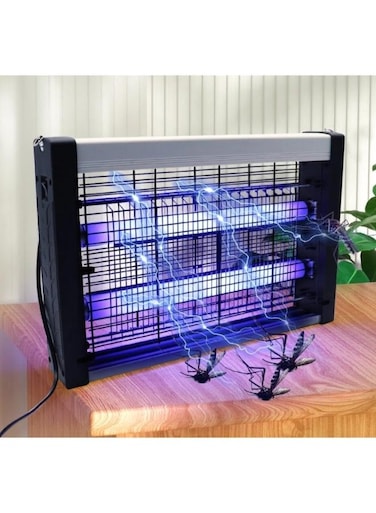 مصيدة بعوض عامة، جهاز صاعق كهربائي للحشرات، مصباح قاتل للبعوض، طارد بعوض فيزيائي، مصباح LED بصدمة كهربائية، مصيدة بعوض بدون إشعاع، صامت، مصباح LED داخلي قاتل للبعوض بالأشعة فوق البنفسجية