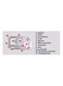 Generic Multi Functional Tool Card Knife Lifesaving Survival Tool 6.8X4.5X1.8Cm