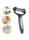 Generic Multifunction 3-In-1 Vegetable And Fruits Peeler For Kitchen With Ultra Sharp And Durable Blade