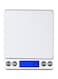 Generic Multifunctional Baking Food Scale White/Silver/Blue 130 X 109 X 20mm