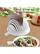 Generic Multifunctional Fast Salad Cutter Bowl Vegetable Drain Bowl Salad Cutter Bowl With Lid Fast Vegetable Cut Set