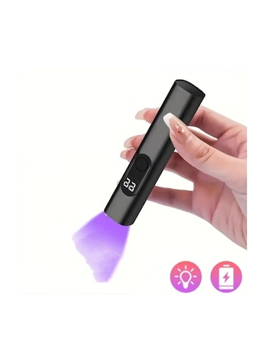 مصباح يدوي محمول متعدد الوظائف يعمل بمنفذ USB، مزود بمؤقت