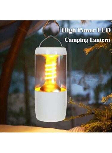 مصباح يدوي LED متعدد الوظائف قابل لإعادة الشحن، مزود بإضاءة جوية، مصباح طوارئ محمول ثنائي الوضع، وإضاءة وامضة سريعة.