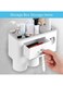 Generic Multifunctional Space-Saving Toothbrush And Toothpaste Holder With Drawer For Cosmetics And 2 Cups