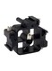 Generic Multi-Functional Three-Head Shoe Flash Camera Bracket Black