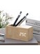 Generic Multifunctional Wooden Clock With Pen Holder Smart Alarm Clock For Home And Office