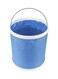 دلو ماء قابل للطي متعدد الأغراض للسفر، سعة 9 لترات