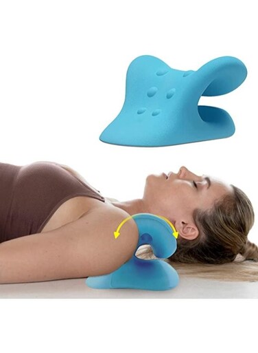 وسادة علاجية لطيفة لتخفيف آلام مفصل الفك الصدغي، مناسبة للرقبة والكتفين