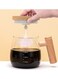 Generic New Portable Automatic Stirring Cup: Maple - Colored Electric Coffee Glass Mug, One - Click Stirring