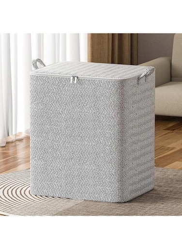 Generic Non-Woven Zipper Closet Organizers And Storage Box Moving Quilt Storage Basket Travel Large-Capacity Clothing Organization And Storage Bag