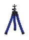 Generic Octopus Mini Tripod Support Stand Spong For Mobile Phone And Camera Blue/Black